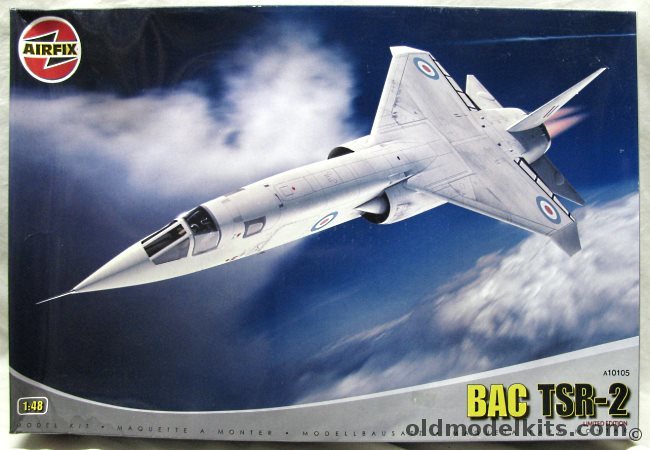 Airfix 1/48 BAC TSR-2 Limited Edition, A10105 plastic model kit